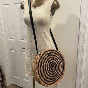 Canvas cross body bag
